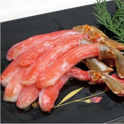 ■GW【2027年4月29日より順次発送】生ずわい蟹 カニ棒肉 1kg(500g×2袋)