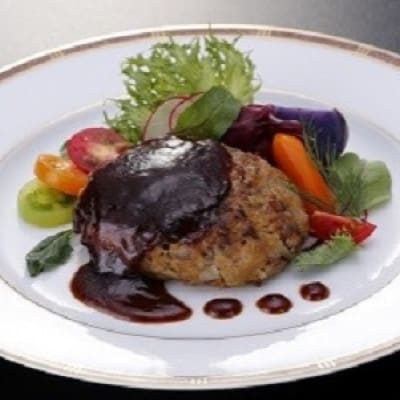 【2ヵ月毎定期便】希少な黒毛和牛「なにわ黒牛」プレミアムハンバーグステーキ(150g×4個)全3回