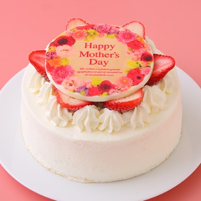 【ケーキ工房　モンクール】母の日プレートケーキ
