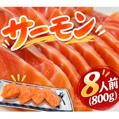 刺身用サーモン　8人前(100g×8P)　お寿司にも♪