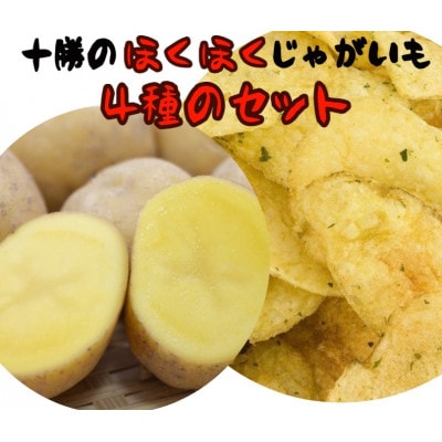 十勝・中札内村のほくほくじゃがいも4種セット(合計10kg)[J1-2]