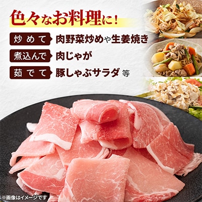 肉屋のプロ厳選!北海道産 豚こま肉 4.2kg (300g×14袋)