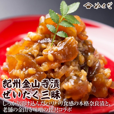 【2ヵ月毎定期便】紀州金山寺漬贅沢三昧全5回