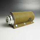 心躍るリアルレザーの質感!　牛革CB缶カバー OLIVE