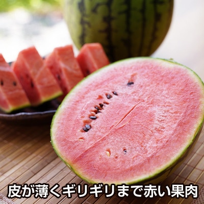 小玉スイカ(ひとりじめ)厳選2玉セット 和歌山県産