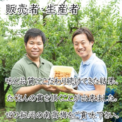 紀州南高梅　しそ梅(塩分15%)1.5kg