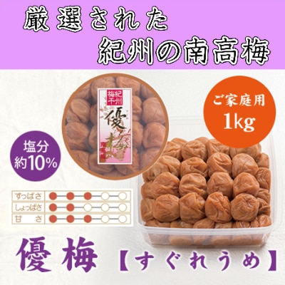 紀州南高梅　優梅　1kg
