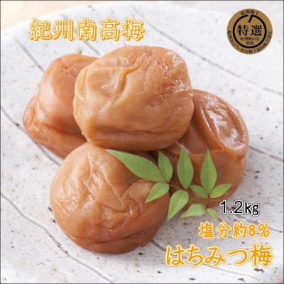 【家庭用】紀州南高梅　はちみつ梅　1.2kg