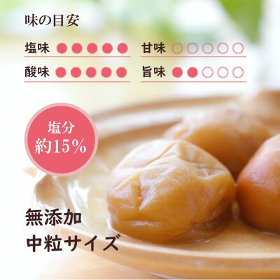 紀州綜合食品の白干1.2kg 塩分15%
