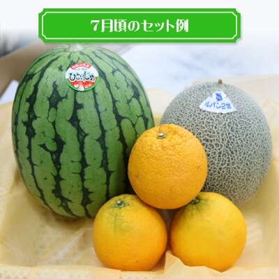 南国紀州・日高の太陽が育んだ季節のフルーツセットA冷蔵