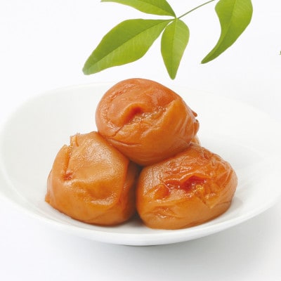【紀州南高梅】つぶれ梅 はちみつ風味1.2kg　(300g×4パック入り)、塩分約6%