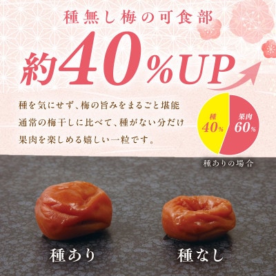 紀州南高梅「種ぬき梅干し」はちみつ風味1kg