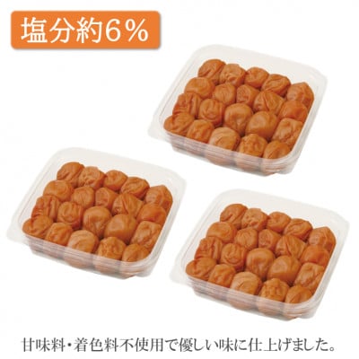 【発送月固定定期便】紀州南高梅はちみつ風味1.5kg(500g×3)(2月・6月・10月)全3回