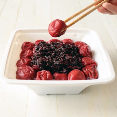 【紀州南高梅】無添加 しそ田舎梅干  750g