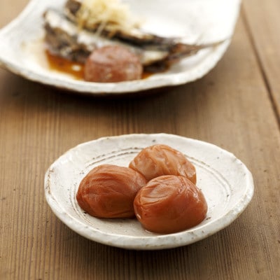 【紀州南高梅】無添加梅干し 白干梅 550g