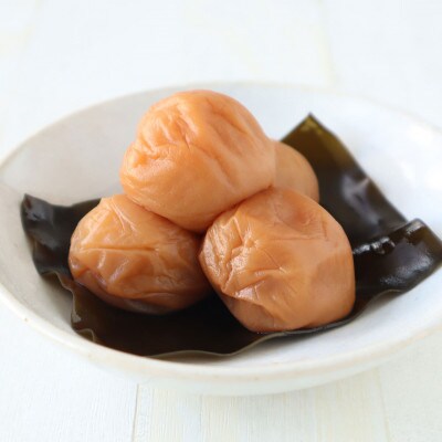 【紀州南高梅】北海道産昆布入 こんぶ梅干 550g