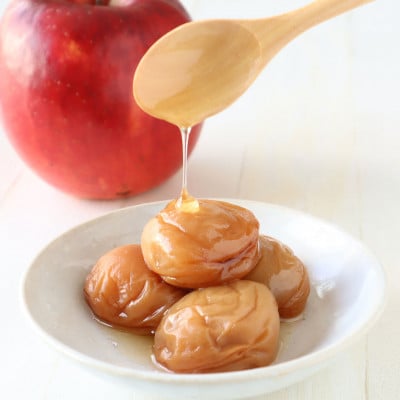 【紀州南高梅】はちみつりんご梅干 梅の想い 550g