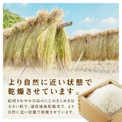 御坊・日高地方産　粒より米　にじのきらめき　5kg