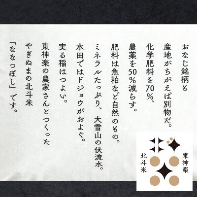 2023年2月発送開始『定期便』【軽く洗うだけでOK】ななつぼし 10kg (5kg×2袋)全3回