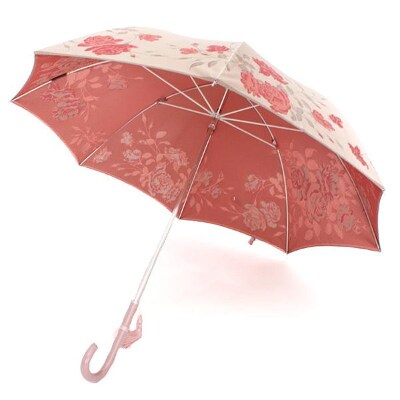 槙田商店【晴雨兼用】長傘 ”絵おり”  薔薇