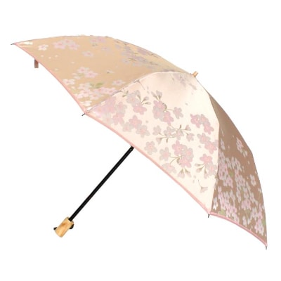 槙田商店【晴雨兼用折りたたみ傘】”絵おり” 桜