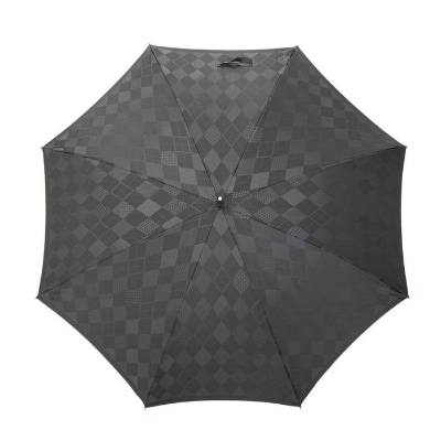槙田商店【紳士晴雨兼用】長傘 monotone アーガイル