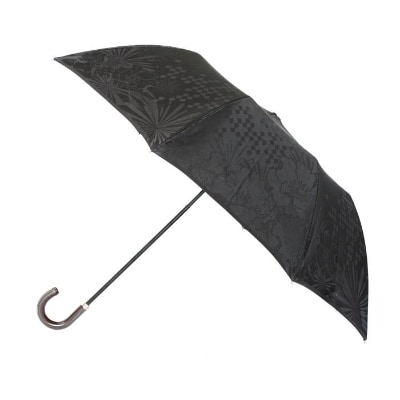槙田商店【紳士晴雨兼用】折りたたみ傘 monotone 花