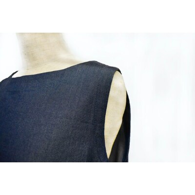 ストール専門機屋の ふんわりデニムワンピース ノースリーブ 天然素材ストール専門店muto お礼品詳細 ふるさと納税なら さとふる ストール専門機屋の ふんわりデニムワンピース ノースリーブ 天然素材ストール専門店muto お礼品詳細 ふるさと納税なら さとふる