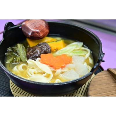 【湖桜製麺】河口湖 生麺セット(吉田のうどん2食×2、ほうとう2食×2 )