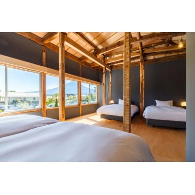 富士山麓　動物同伴型の1棟貸し古民家宿「ICHI 縁」　宿泊券(1泊4名・素泊まり)