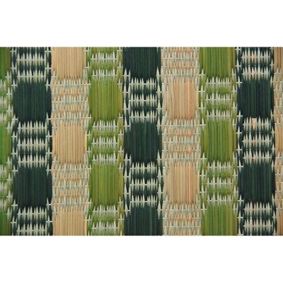 お手入れフリーキッチンマット裏貼り(43×180)(グリーン)AA013