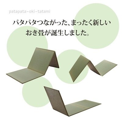 い草パタパタ畳(82×246)2枚セット AA119