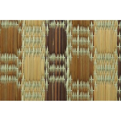 お手入れフリーキッチンマット裏貼り(43×240)(ブラウン) AA024