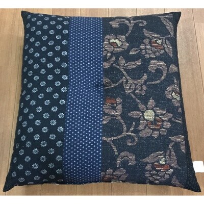 日本製座布団万葉5枚組(55×59)(ブルー) AA230