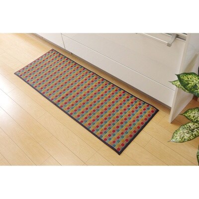お手入れフリーキッチンマット裏貼り(43×180)(マルチ) AA011