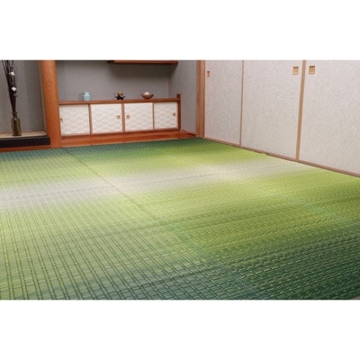 掛川織り福岡花ござ「大自然」草原(6畳　261×352cm) AA310