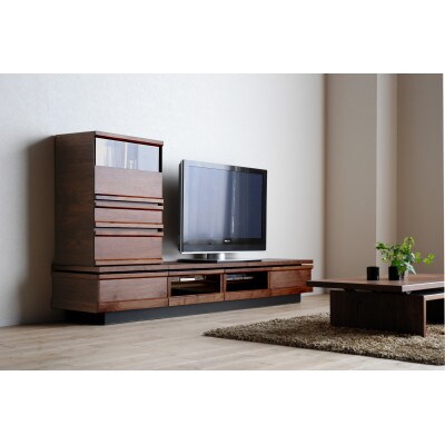テレビボード ジオ　テレビ210cm　ブラウン　 AL044
