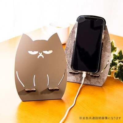 【国産/雑貨】スマホスタンド001 高さ約16cm 《メープル色》(大木町) CK031