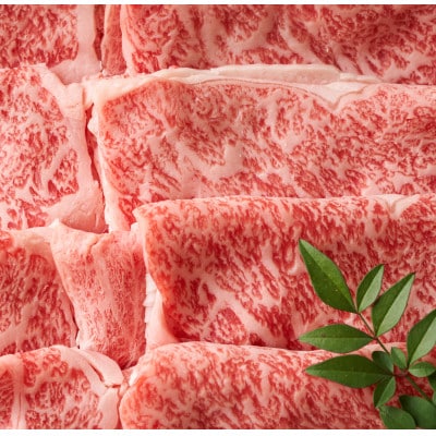 【厳選部位】博多和牛サーロインしゃぶしゃぶすき焼き用A4～A5(計600g)(大木町) CP0025