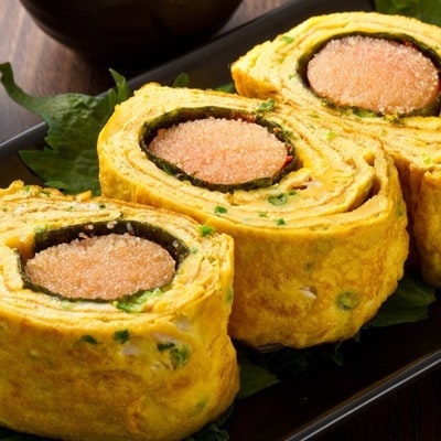 博多の味本舗　辛子明太子切れ子1kg(6仕切付) (大木町)CU003