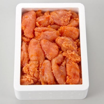 訳アリ!!辛子明太子切れコロ　1kg【無着色】(大木町) CU031