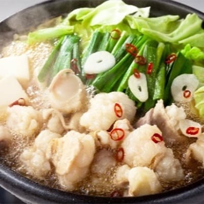 博多の味本舗　厳選国産牛博多もつ鍋と辛子明太子1kg(6仕切り)セット CU007(大木町)