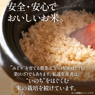 【先行予約】 令和8年産 合鴨米「元気つくし」(玄米・5kg) BI09