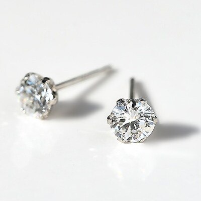 Dカラー♡Pt900 ダイヤモンドピアス スタッドピアス 0.467ct♡ダイヤピアス