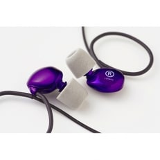 【グッドデザイン賞受賞】高音質プロ用イヤホン j-phonic K2(mx)　カラー:パープル　