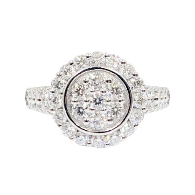 プラチナ製 ダイヤモンド リング 1.0ct 17号[HKAR0275P] | お礼品詳細 ...