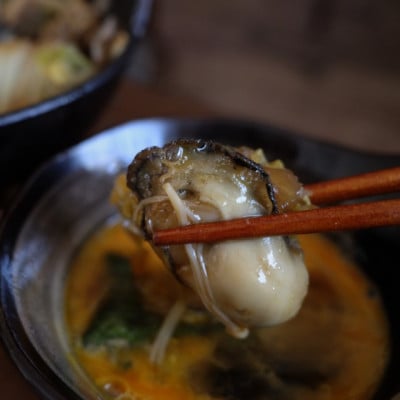 独自ブランド「讃美牡蠣」のこだわり冷凍大粒牡蠣!1kg