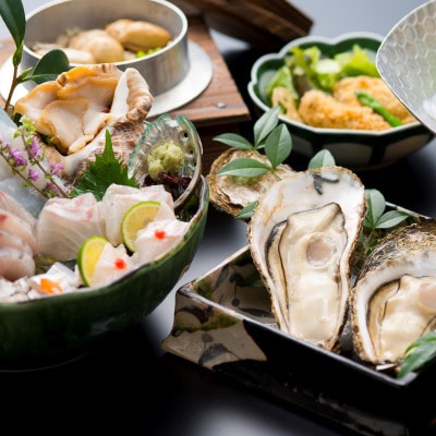 【宮島グランドホテル有もと】一泊二食付ペア宿泊券