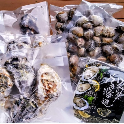 広島県産 大野あさりと宮島牡蠣のセット(計2.5kg)