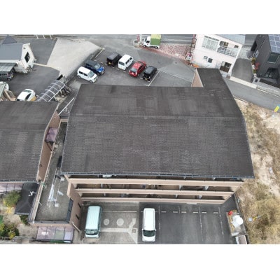 赤外線カメラ搭載ドローンを使った専門家によるマンションの外壁・屋根・雨漏り点検サービス券